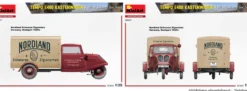 MiniArt 38047 Tempo E400 Liefer Kastenwagen 3-Rad | Auto Bausatz 1:35