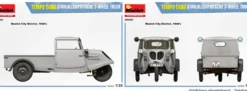 MiniArt 38059 Tempo E400 Stahlblechpritsche 3-Rad | Auto Bausatz 1:35