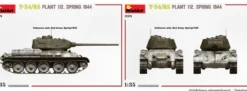 MiniArt 35379 T-34/85 Plant 112 Frühjahr 1944 | Panzer Bausatz 1:35