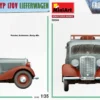 MiniArt 38044 Typ 170V Lieferwagen für Obst und Früchte | Auto Bausatz 1:35