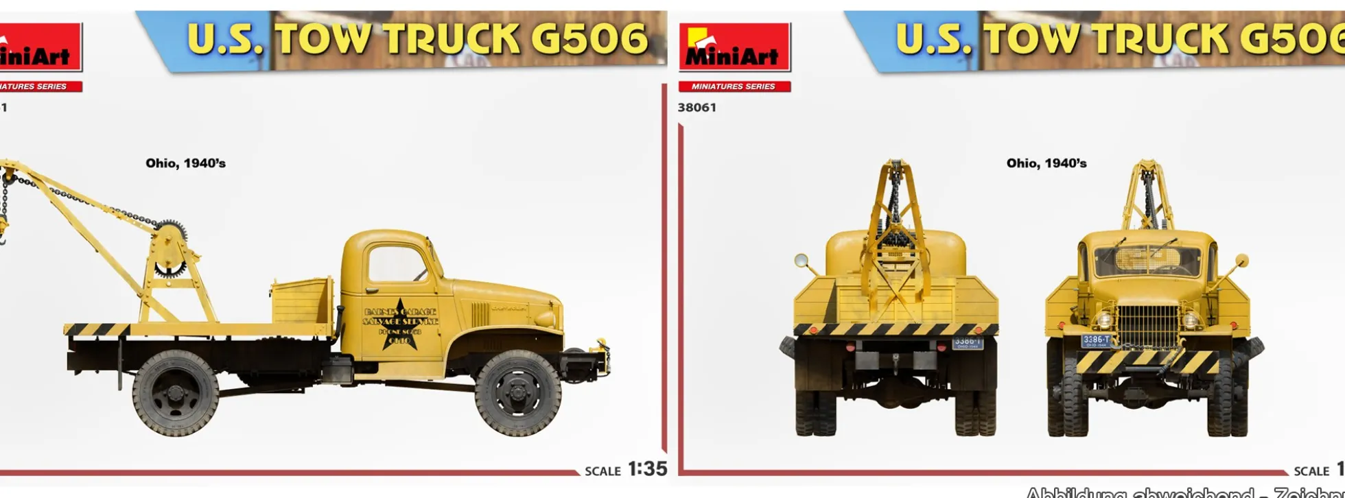 MiniArt 38061 US Abschlepper G506 | LKW Bausatz 1:35