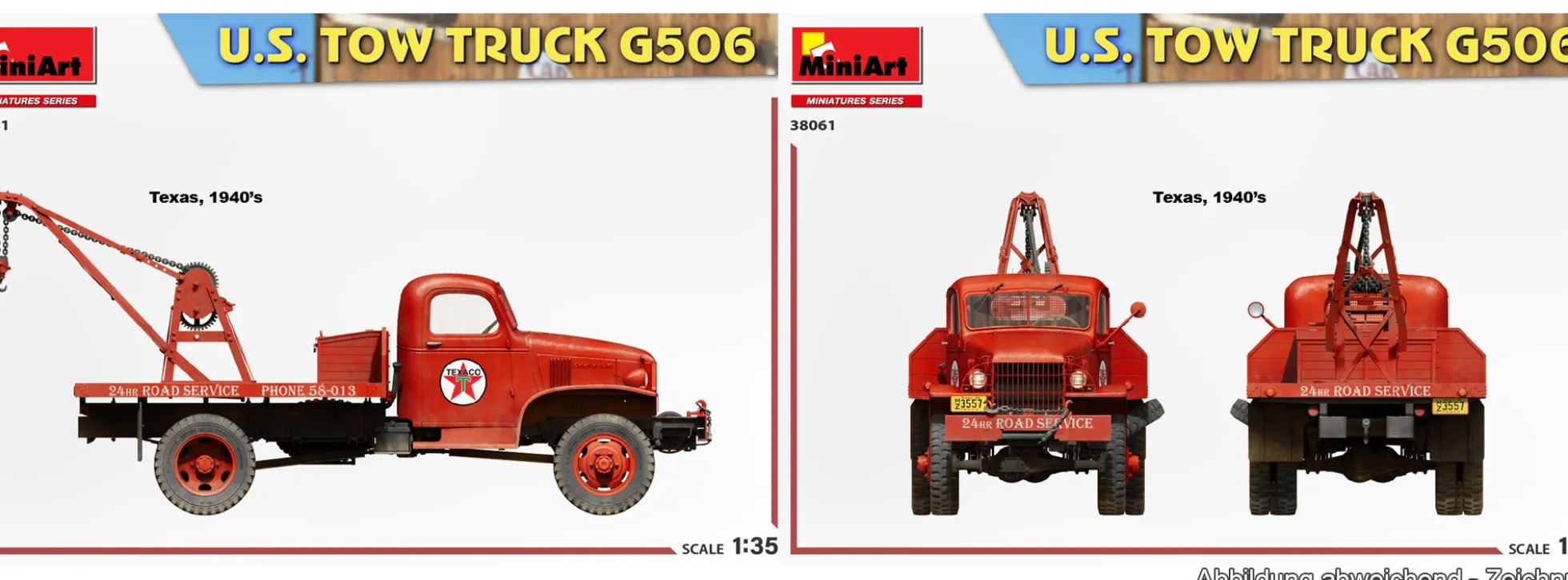 MiniArt 38061 US Abschlepper G506 | LKW Bausatz 1:35