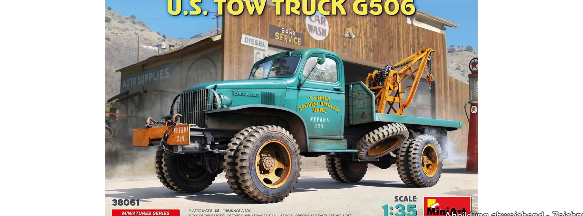 MiniArt 38061 US Abschlepper G506 | LKW Bausatz 1:35