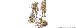 MiniArt 550035251 US Minensucher | 4 Stück | Figuren Bausatz 1:35