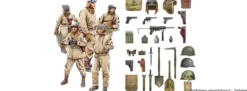 MiniArt 35399 US Panzerbesatzung NW Europe | 5 Stück | Figuren Bausatz 1:35