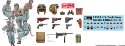 MiniArt 550035391 US Panzerbesatzung - Special Edition | Figuren Bausatz 1:35