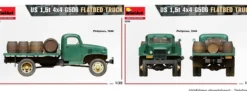MiniArt 38056 US 1,5t 4x4 G506 Pritschen-LKW mit Figur | LKW Bausatz 1:35