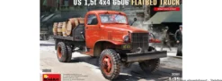 MiniArt 38056 US 1,5t 4x4 G506 Pritschen-LKW mit Figur | LKW Bausatz 1:35
