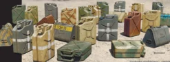MiniArt 35588 WWII Benzinkanister der Deutschen Set | 24 Stück | Zubehör Bausatz 1:35