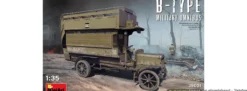 MiniArt 39001 WWI Militär Omnibus B-Typ | Militär Bausatz 1:35