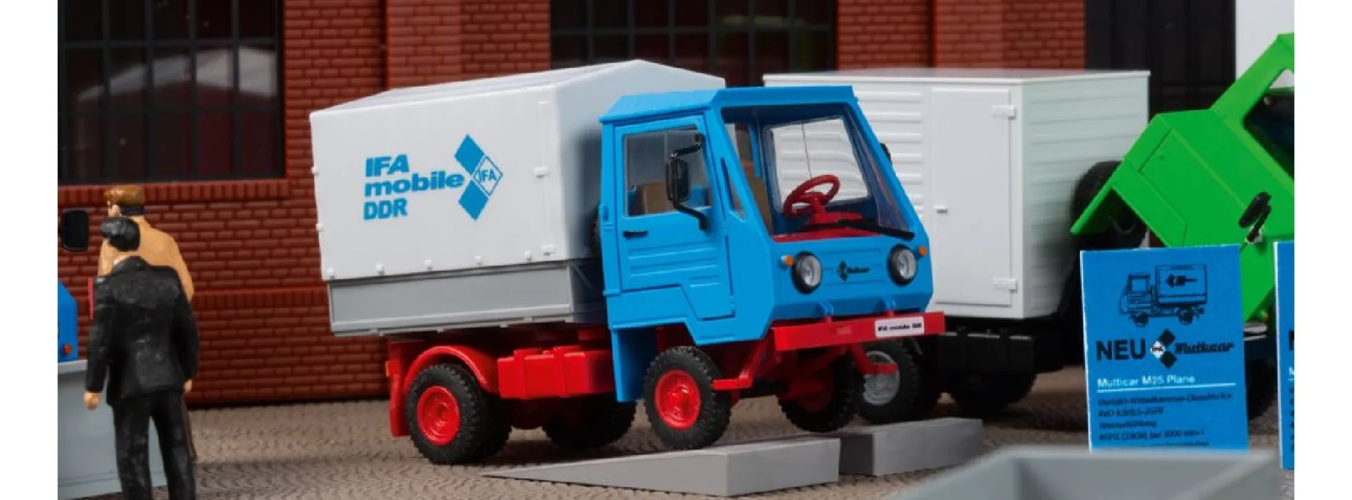 minicar 66005 MC Multicar M25 IFA | LKW-Modell Bausatz 1:87