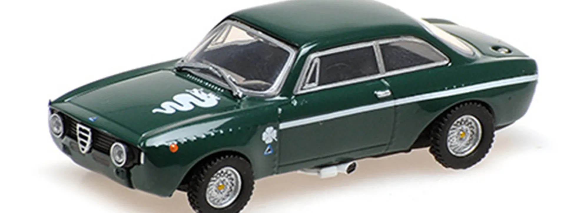 MINICHAMPS 870124022 Alfa Romeo GTA 1300 Junior grün 1971 Automodell 1:87
