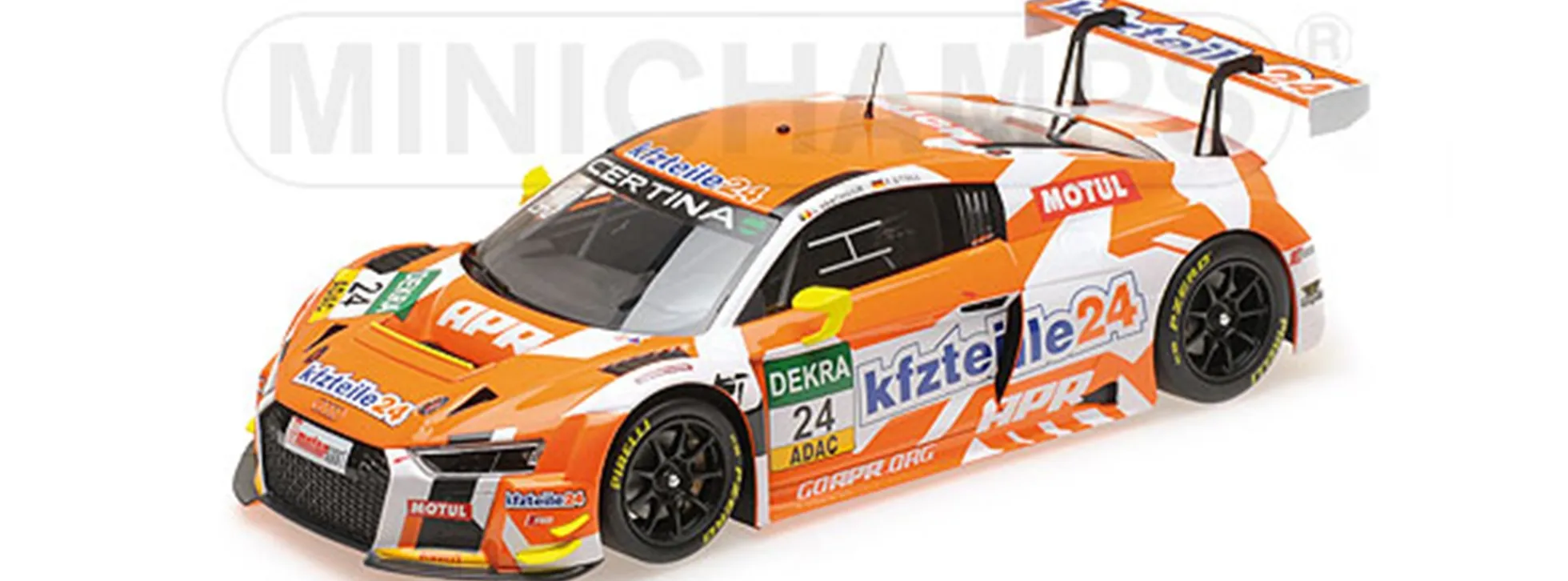MINICHAMPS 155161124 Audi R8 LMS Vanthoor/Stoll | Modellauto 1:18