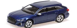 MINICHAMPS 870010011 Audi RS6 Avant C8 2019 blaumetallic Automodell Spur H0