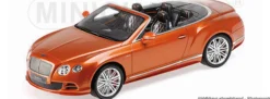 MINICHAMPS 107139430 Bentley Continental GT Speed Convertible orange | Modellauto 1:18