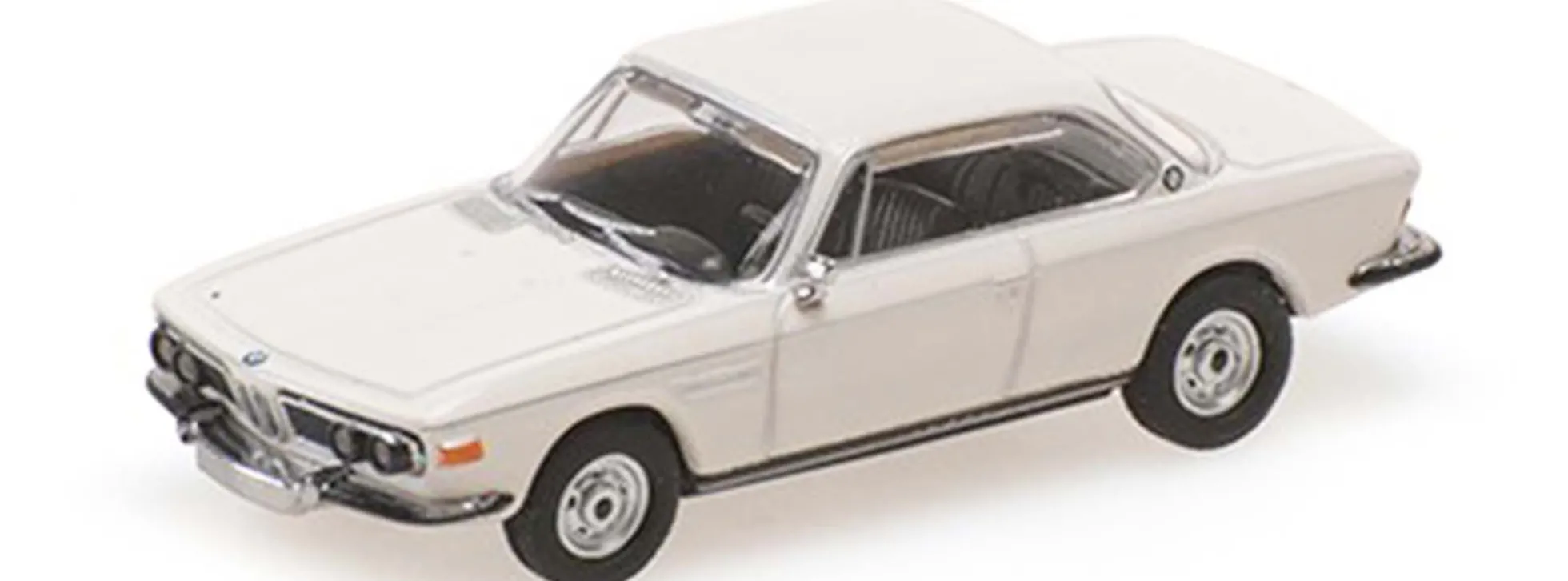 MINICHAMPS 870020024 BMW 2800 CS E9 1968 weiss Automodell 1:87