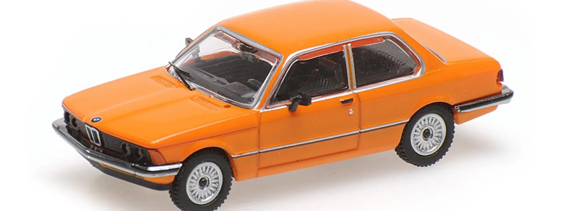 MINICHAMPS 870020001 BMW 323i E21 orange 1975 Automodell 1:87