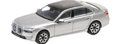 MINICHAMPS 870024502 BMW I7 G70 silber | Modellauto 1:87