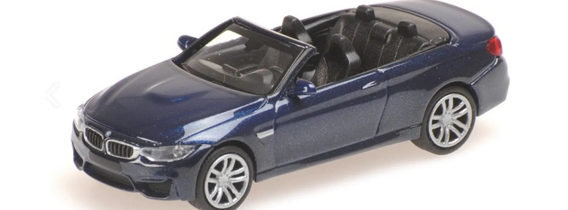 MINICHAMPS 870027232 BMW M4 Cabrio F83 2015 dunkelblaumetallic Automodell 1:87