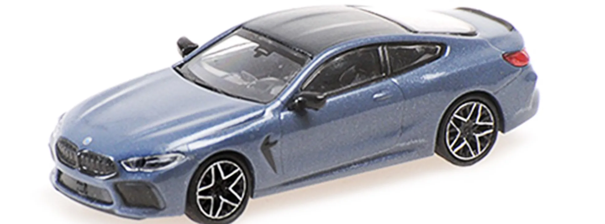 MINICHAMPS 870029021 BMW M8 Competition Coupe F92 2019 barcelonablau metallic Automodell 1:87
