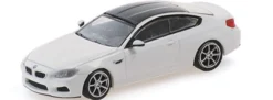 MINICHAMPS 870027300 BMW M6 Coupe F13 alpinweiß 2015 Automodell 1:87
