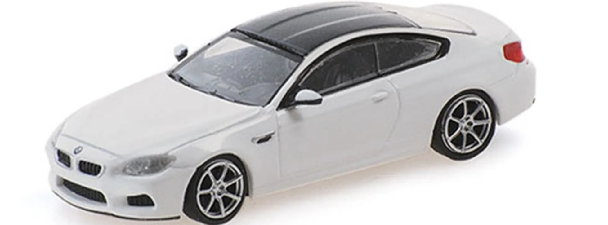 MINICHAMPS 870027300 BMW M6 Coupe F13 alpinweiß 2015 Automodell 1:87