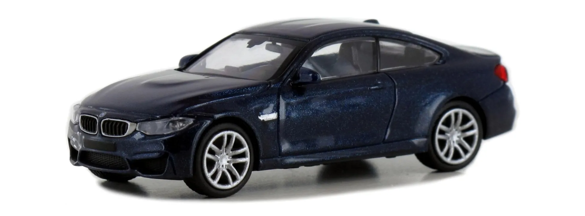 MINICHAMPS 870027201 BMW M4 Coupe F82 2015 dunkelblau-metallic Automodell Spur H0