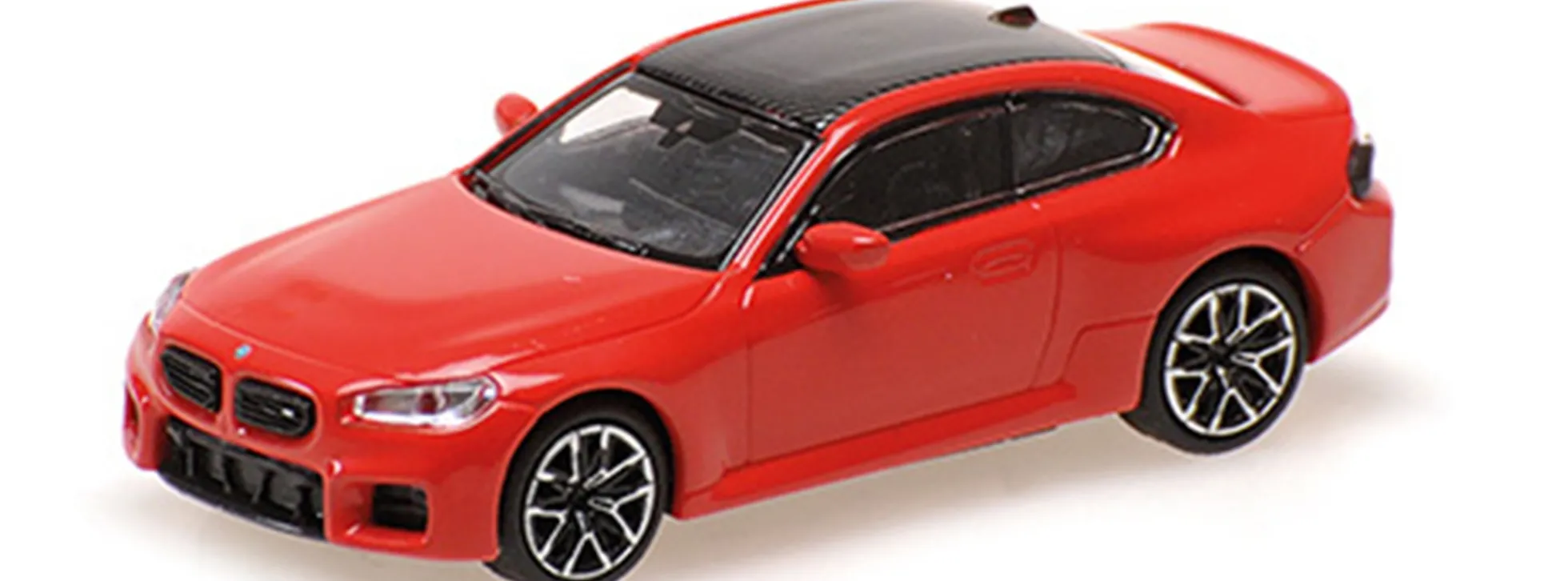 MINICHAMPS 870024700 BMW M2 Coupe G87 2023 rotmetallic Automodell 1:87