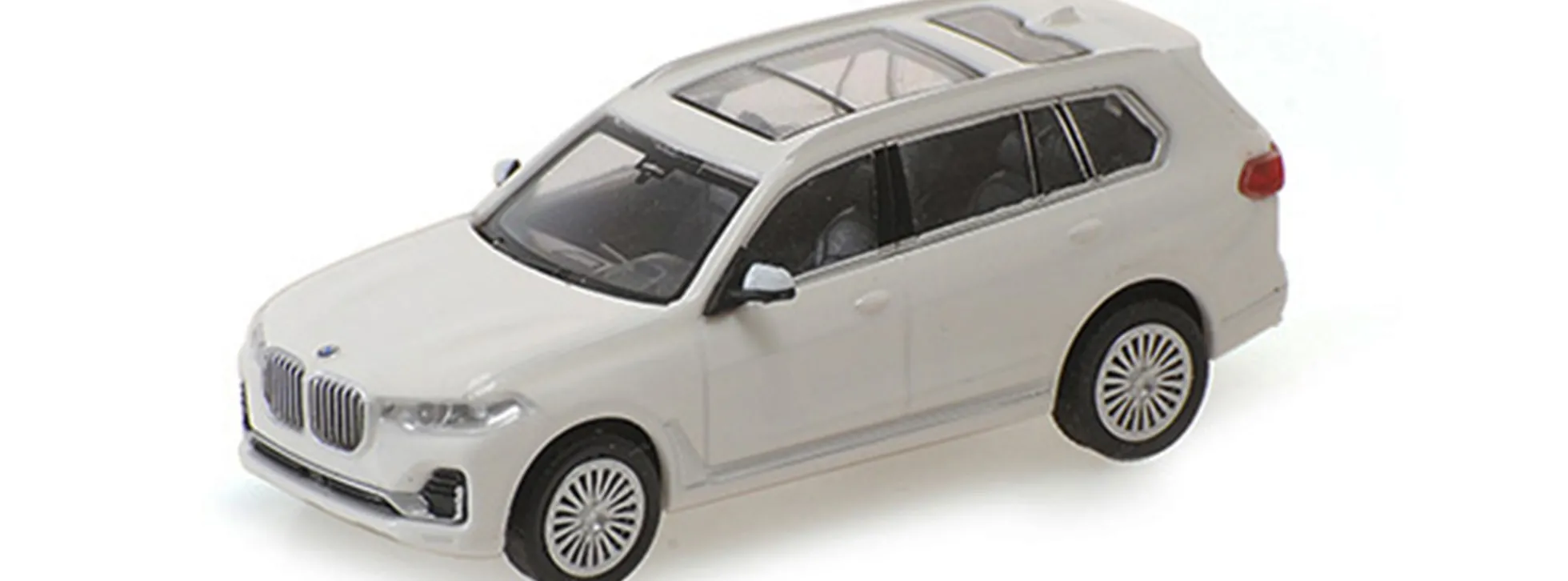 MINICHAMPS 870029300 BMW X7 G07 2019 alpinweiß Automodell 1:87