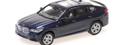 MINICHAMPS 870020521 BMW X6 G06 2020 dunkelblaumetallic Automodell 1:87