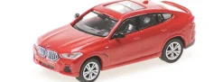 MINICHAMPS 870020522 BMW X6 G06 2020 rotmetallic Automodell 1:87