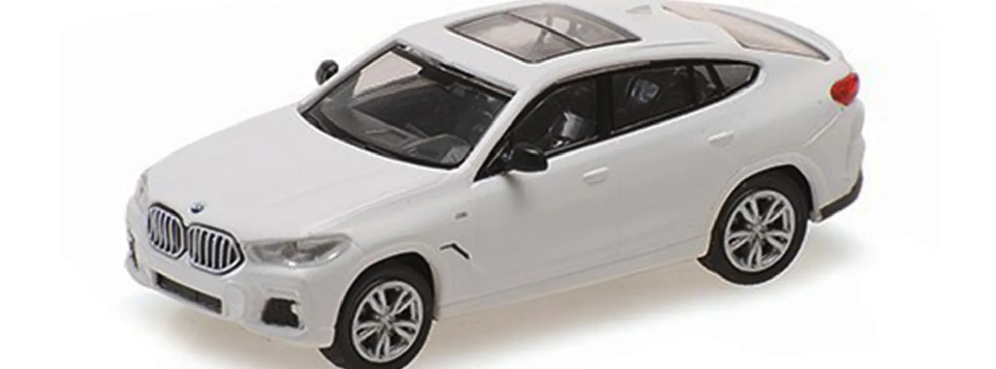 MINICHAMPS 870020520 BMW X6 G06 2020 weiss Automodell 1:87