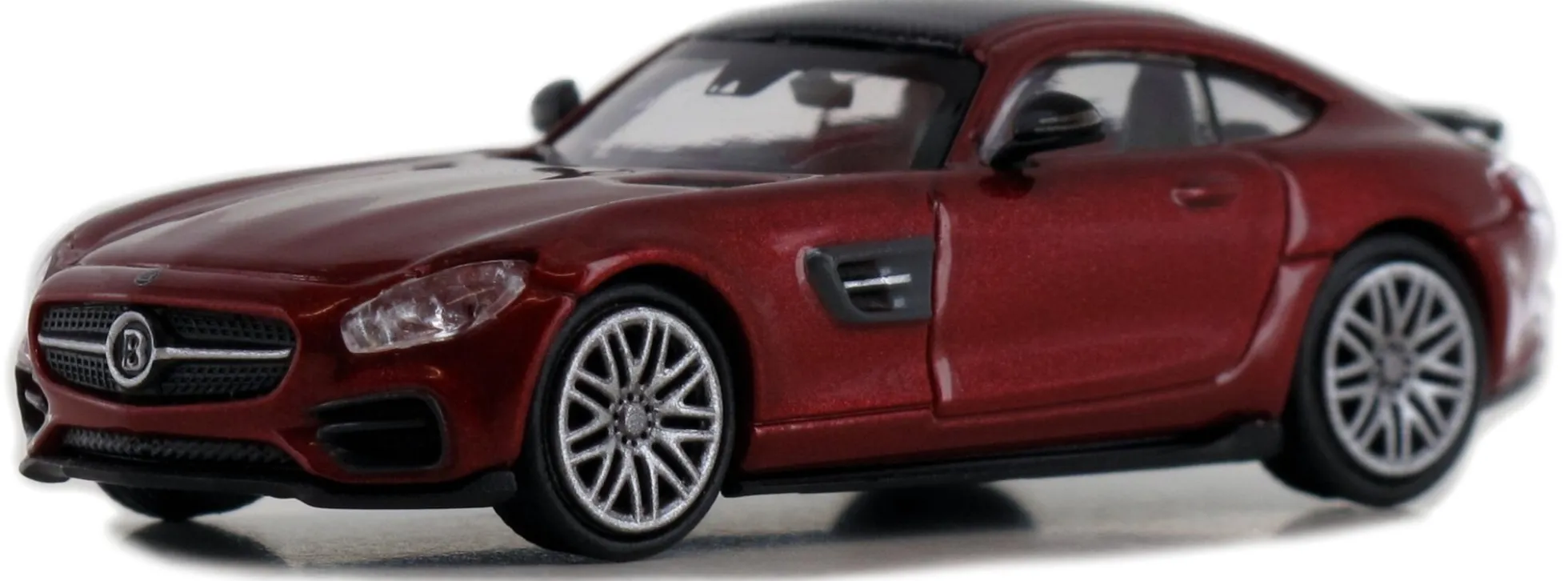 MINICHAMPS 870037321 BRABUS 600 AMG GT S 2015, rot | Modellauto 1:87