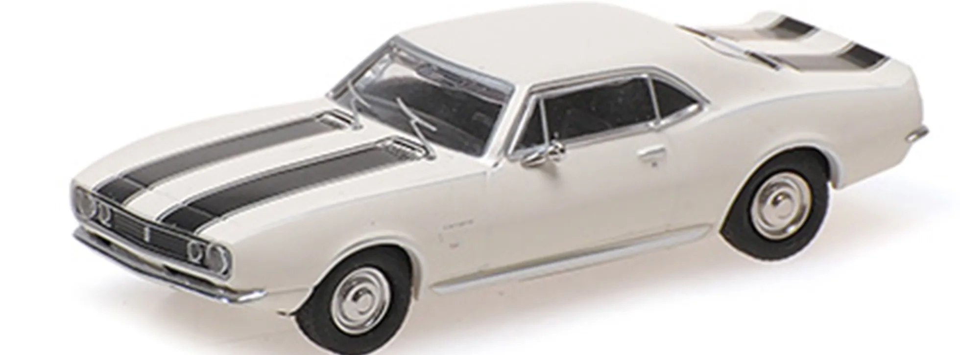 MINICHAMPS 870144020 Chevrolet Camaro 1967 weiss Automodell 1:87