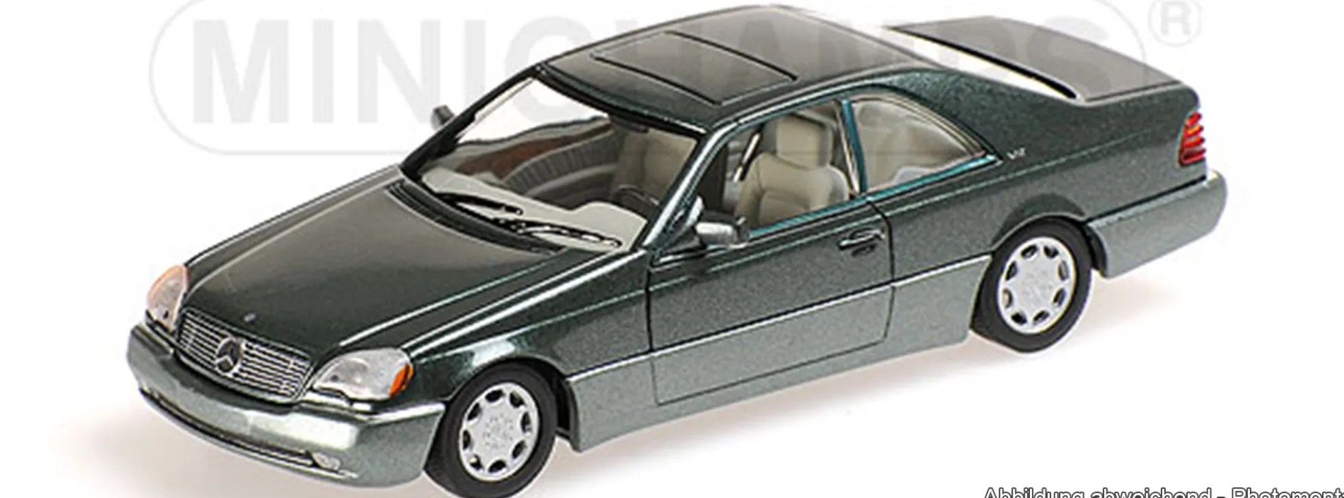 MINICHAMPS 430032604 MB 600 SEC Coupe C140 | Modellauto 1:43