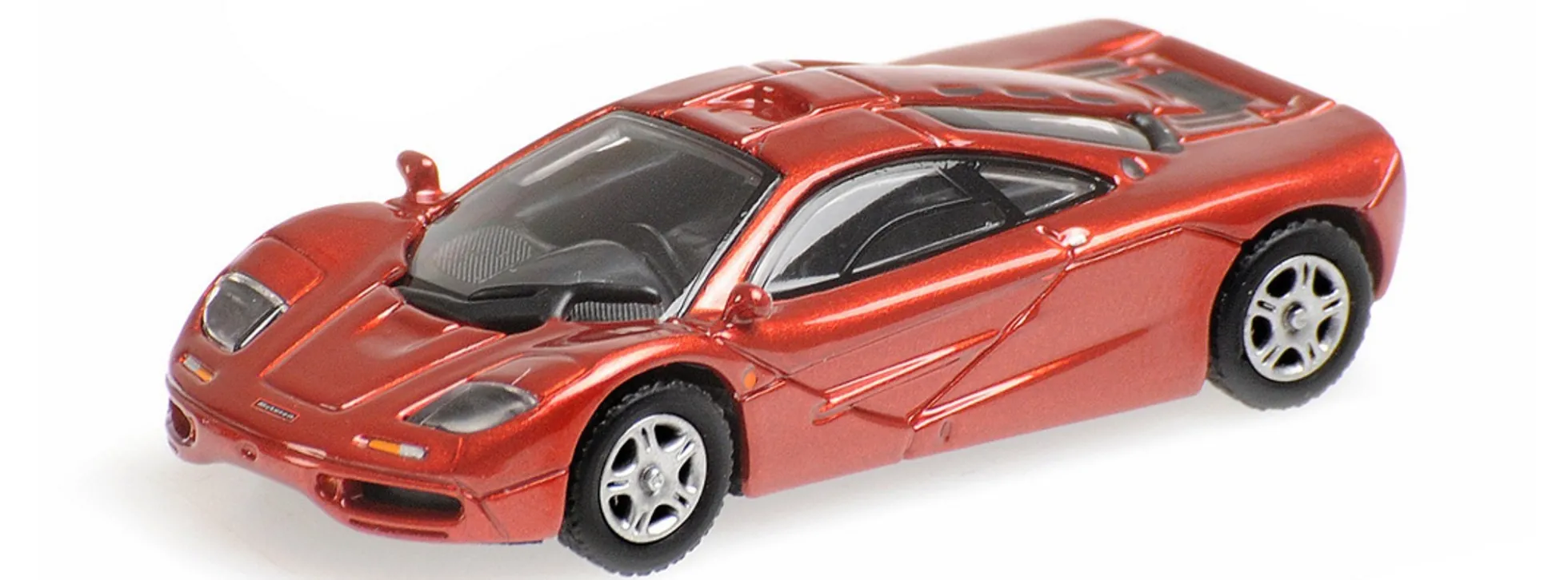 MINICHAMPS 870133820 McLaren F1 Roadcar 1994 rotmetallic Automodell 1:87