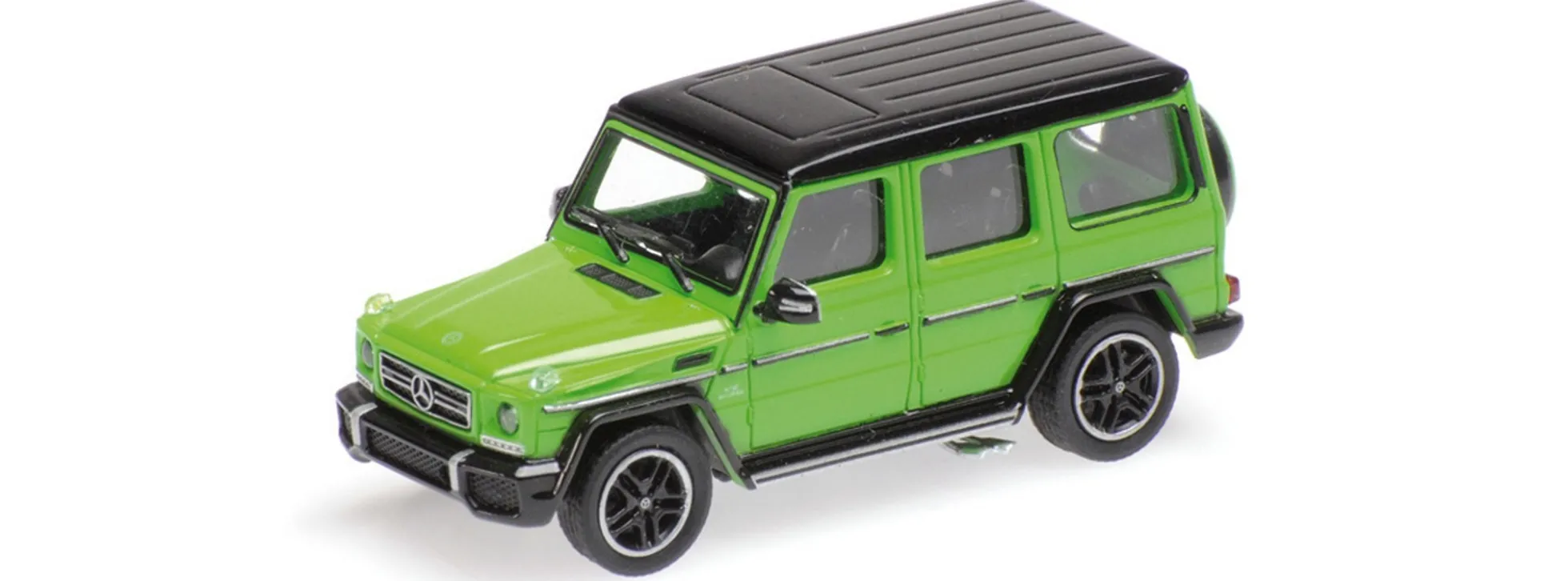 MINICHAMPS 870037002 Mercedes-Benz AMG G65 2015 aliengreen Automodell 1:87