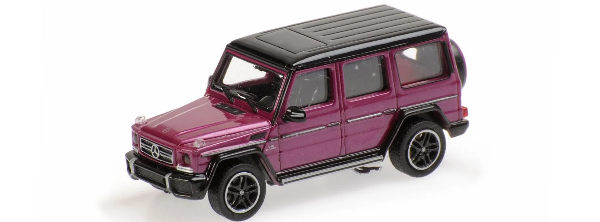 MINICHAMPS 870037005 Mercedes-Benz AMG G65 2015 galacticbeam-metallic Automodell 1:87