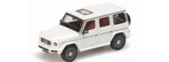 MINICHAMPS 870037402 Mercedes-Benz G-Klasse W463 2018 designo diamantweiss metallic Automodell 1:87