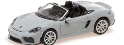 MINICHAMPS 870067702 Porsche 718 Boxster Spyder Typ 982 2019 grau Automodell 1:87
