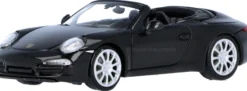 MINICHAMPS 870068031 Porsche 911 Cabriolet 2013 - schwarz | Modellauto 1:87