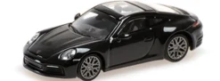 MINICHAMPS 870068321 Porsche 911 (992) Carrera 4S 2019 schwarz-metallic Automodell 1:87
