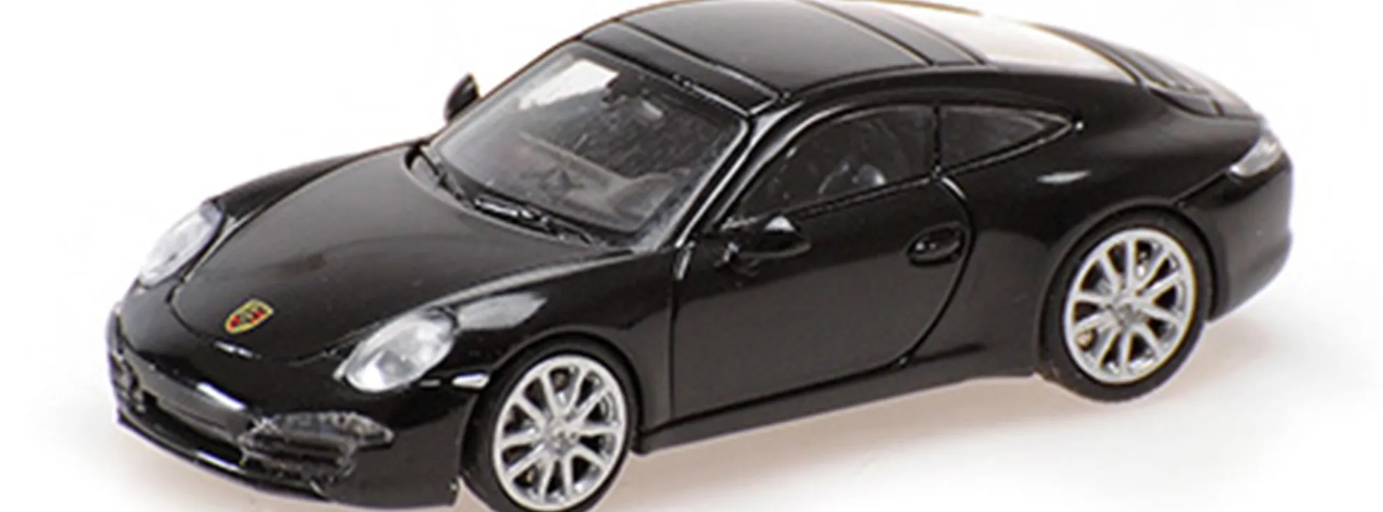 MINICHAMPS 870068022 Porsche 911 Carrera S 991 2013 schwarz Automodell 1:87