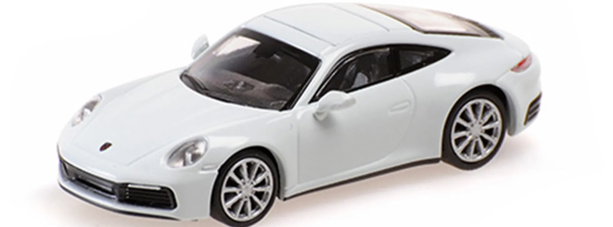 MINICHAMPS 870068324 Porsche 911 (992) Carrera 4S 2019 weiss Automodell 1:87
