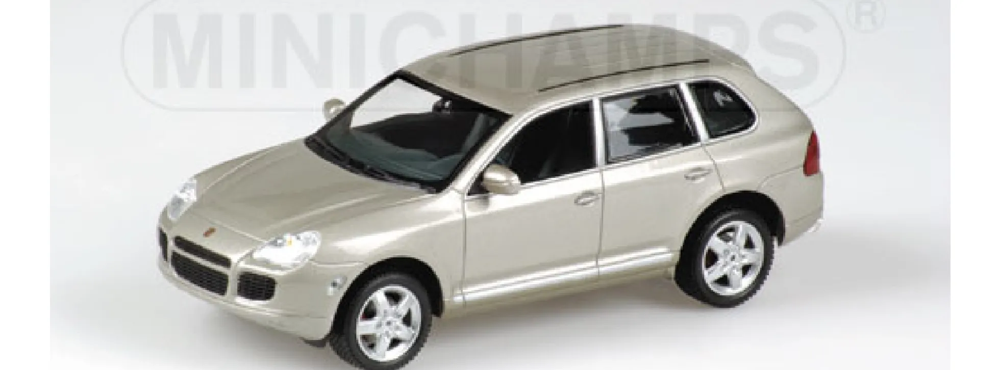 MINICHAMPS 400061081 Porsche Cayenne Turbo beige-metallic | Modellauto 1:43