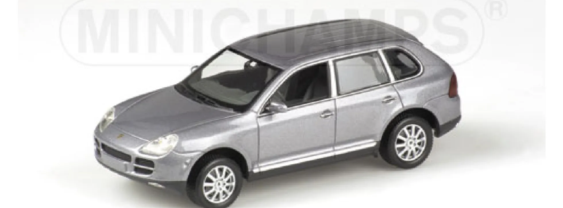 MINICHAMPS 400061010 Porsche Cayenne V6 2002 grey-metallic | Modellauto 1:43