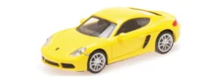 MINICHAMPS 870065224 Porsche 718 Cayman 2016 gelb Automodell 1:87