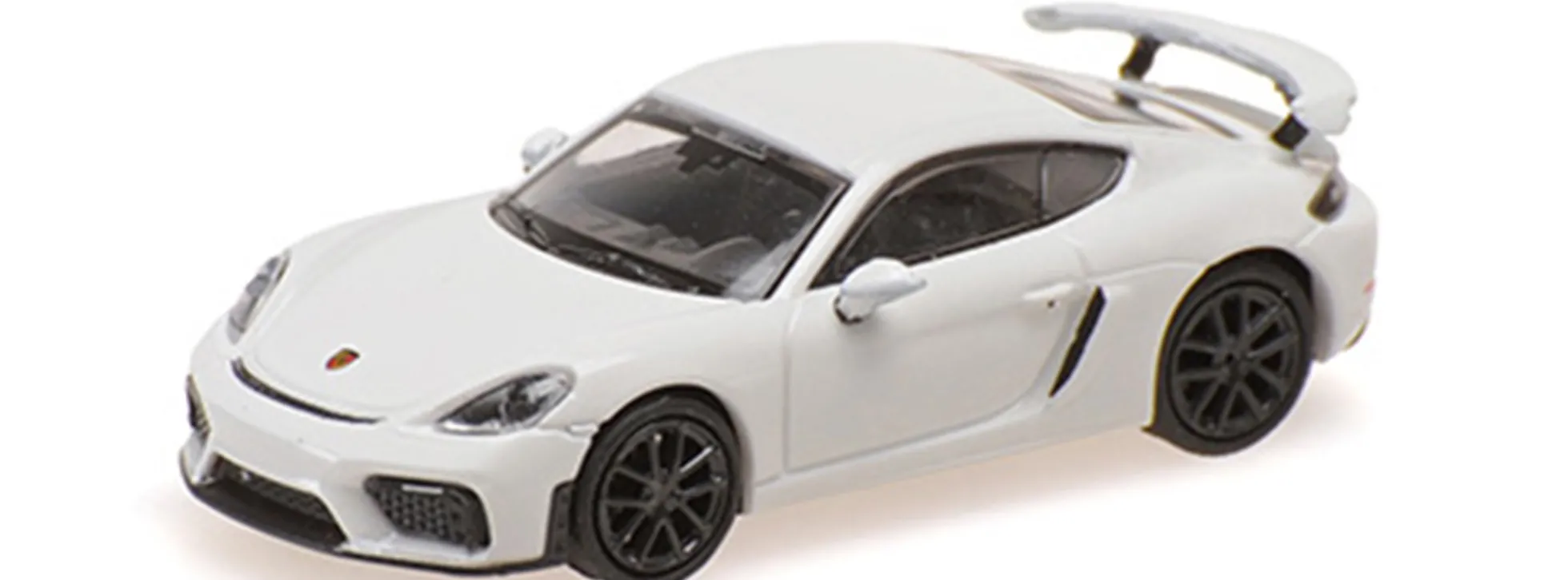 MINICHAMPS 870067604 Porsche 718 Cayman GT4 Typ 982 2019 weiss Automodell 1:87