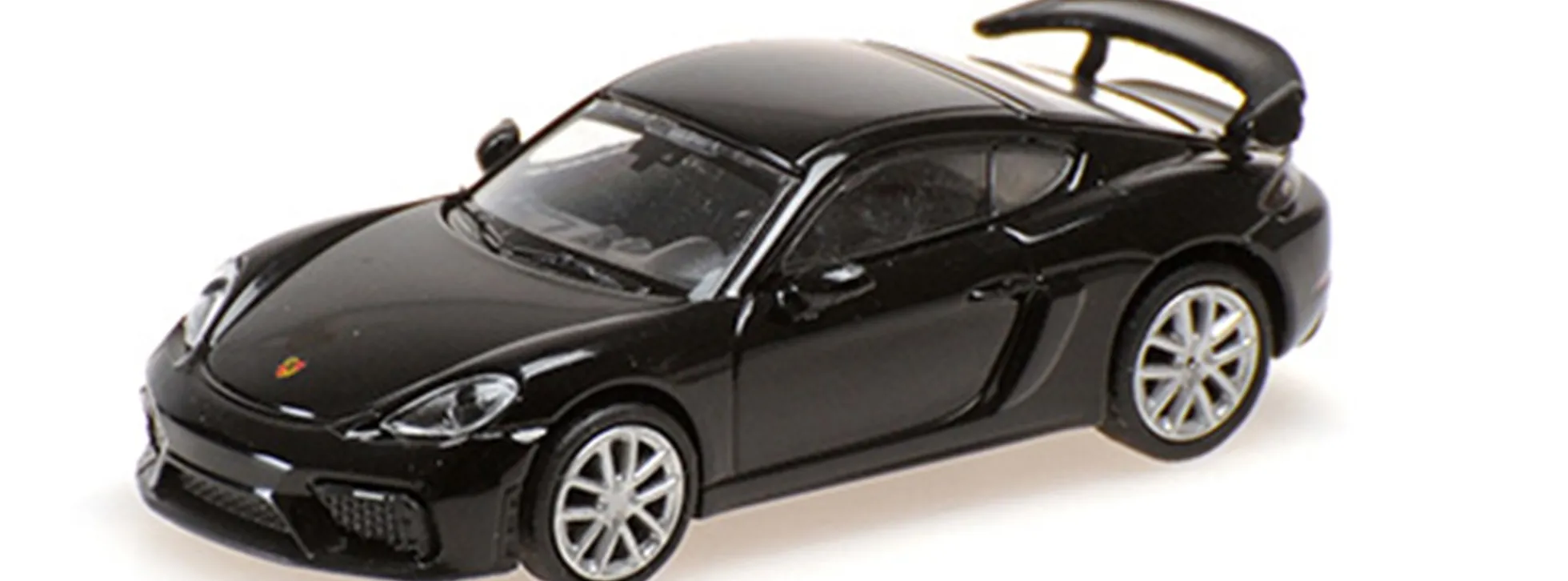 MINICHAMPS 870067601 Porsche 718 Cayman GT4 Typ 982 2019 schwarz Automodell 1:87