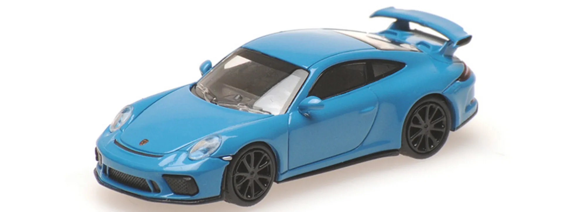 MINICHAMPS 870067324 Porsche 911 GT3 2017 miamiblau Automodell 1:87